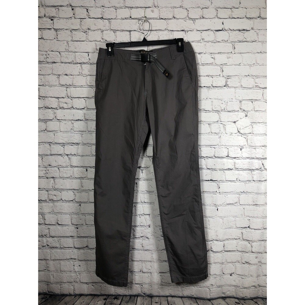 Burton Men Ridge Pant Durable‎ Goods Hiking Chino Webbing Belt Grey 31
